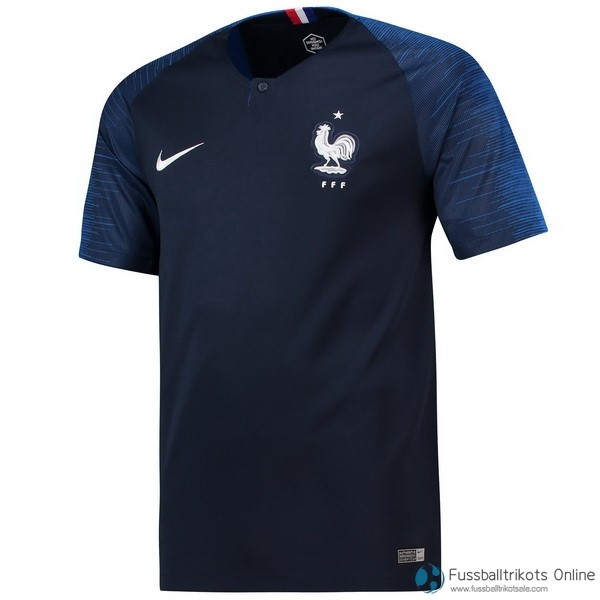 Frankreich Trikot Heim 2018 Blau Fussballtrikots Günstig